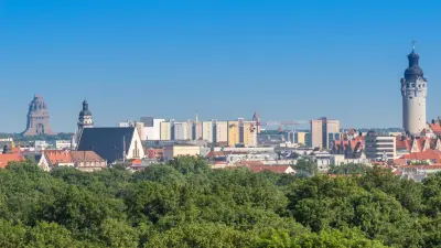 View of downtown Leipzig
