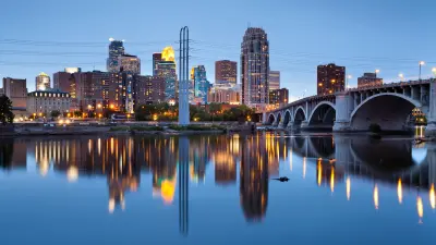View of the Minneapolis skyline