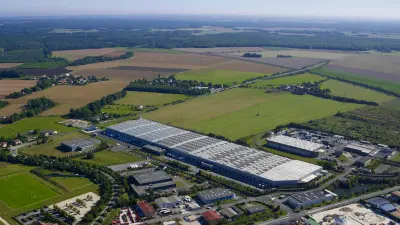 A bird's eye view of the BSH premises in Paris, France