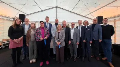 Bosch Secure Truck Parking ist Technologiepartner des Sicherheitsparkplatzes in Fließem