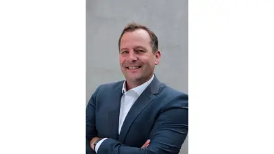 Dennis van Veggel smiles at the camera