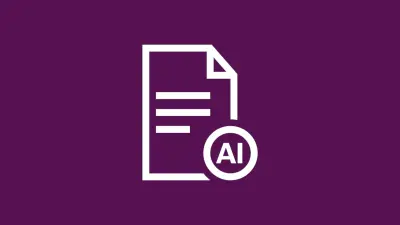 Icon von Bots in weiß auf lila Hintergrund